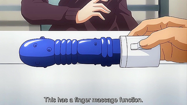 Lecherous Salaryman 2 - Naughty hentai schoolgirl gives uncle handjob on elevator