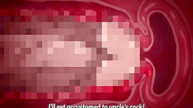 Chii-chan's Development Diary 1 - Pervy bastard uncle fucks his virgin niece in taboo hentai