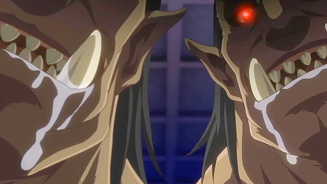 Kuroinu 1- Horny ogres with huge throbbing cocks slam their dicks in to a petite elf