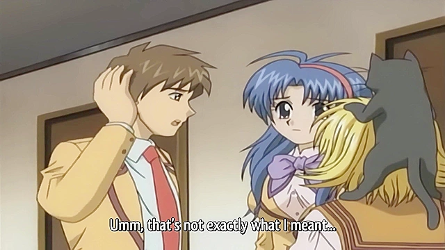 Magician x Sorceror - Magician uses magic to make anime girl orgasm on stage