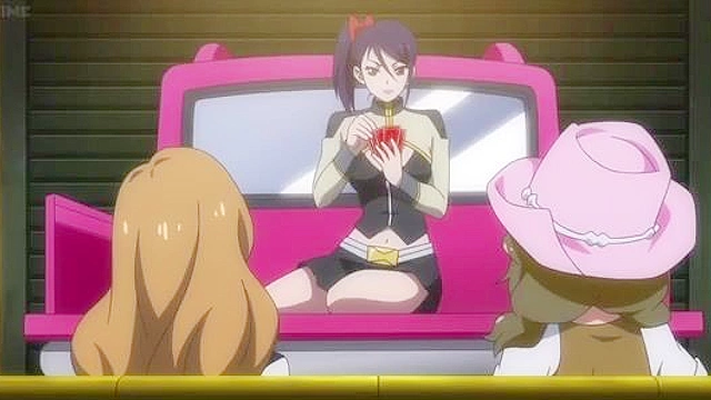 Hot girls start making out and it turns in to a hentai lesbian orgy and combat zone