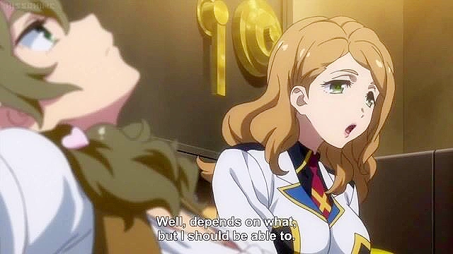 Hot girls start making out and it turns in to a hentai lesbian orgy and combat zone