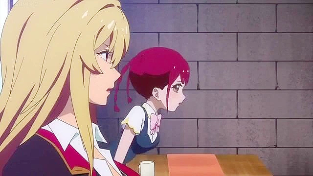 Hot girls start making out and it turns in to a hentai lesbian orgy and combat zone