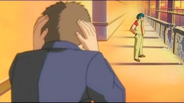 Urotsuki 3 - Anime college girl is tentacle banged by demon while boyfriend watches