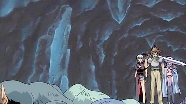 Warrior girl gets her holes banged by tentacles in dirty dream