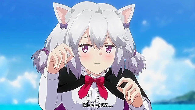 Knight of Erin 2 - Petite little anime succubus has a public fuck on the beach