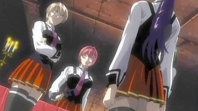 Bible Black Origins 2 - Schoolgirls summon tentacle demon to fuck them