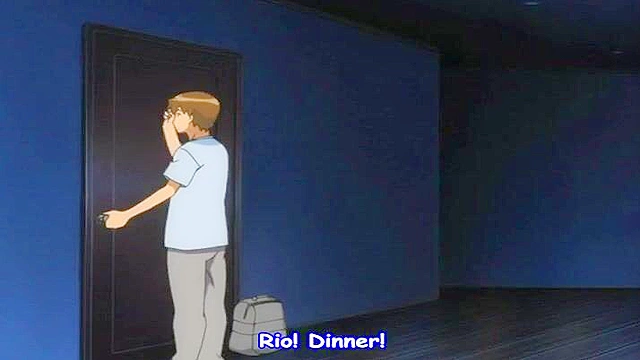 Horny housewife titty fucks a local guys cock till he shoots on her face