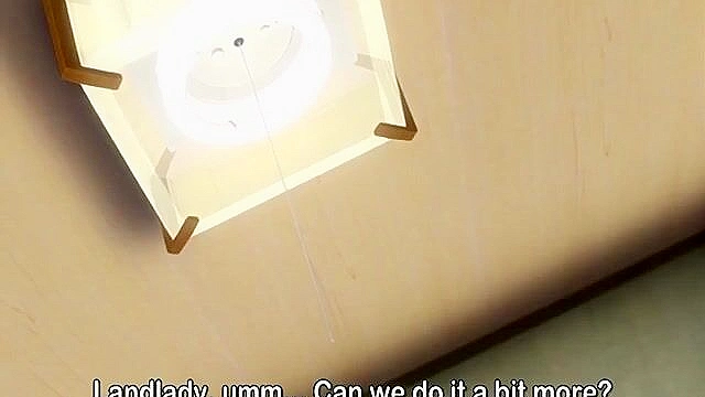 Little Landlady 3 - Petite anime landlady cosplays as sexy sex ed teacher