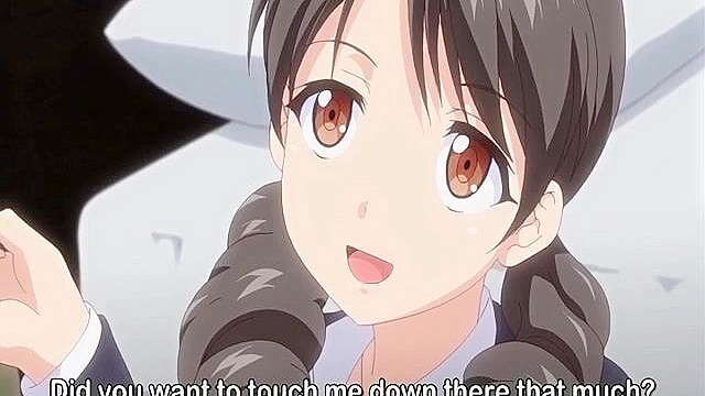 Little Landlady 3 - Petite anime landlady cosplays as sexy sex ed teacher