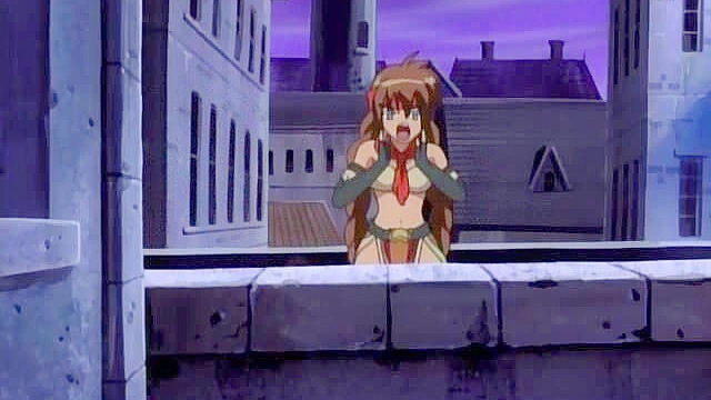 Cute petite teen girl is chained and then fucked by tentacles in all holes