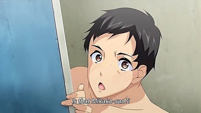 Horny hentai schoolgirl fucks out on the school track after practice