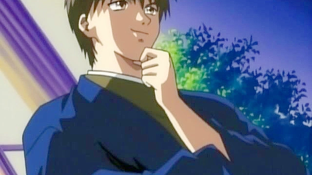 Secret Desires 1 - Hentai sister gets on her knees to suck brothers cock