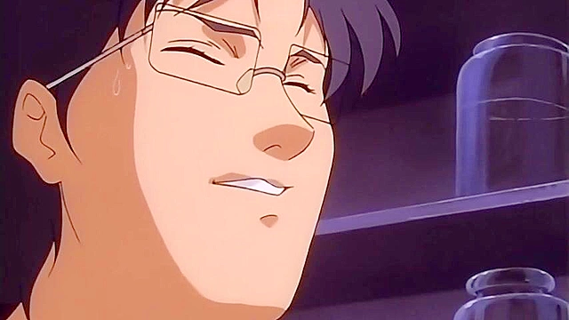 Horny anime lesbian schoolgirls licking pussy on a public beach