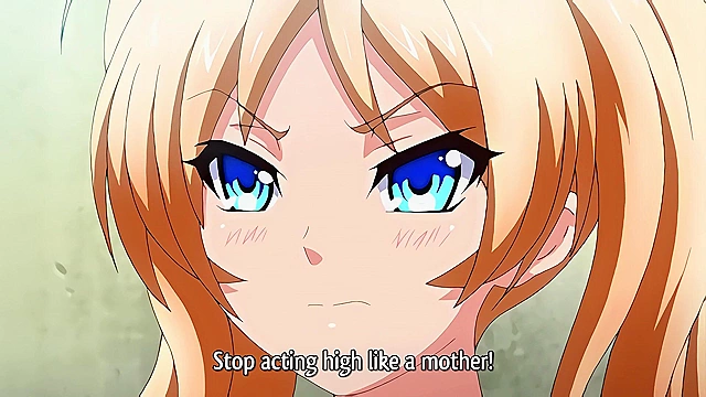 Three Shot Interview 3 - Busty anime schoolgirl is fucked on school balcony