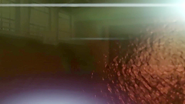 Three Shot Interview 3 - Busty anime schoolgirl is fucked on school balcony