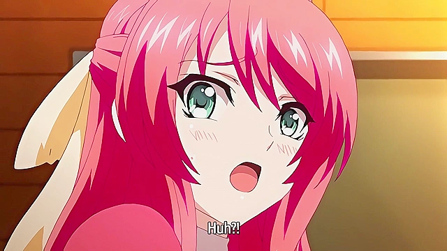 Three Shot Interview 3 - Busty anime schoolgirl is fucked on school balcony