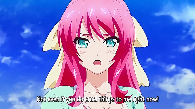 Three Shot Interview 3 - Busty anime schoolgirl is fucked on school balcony