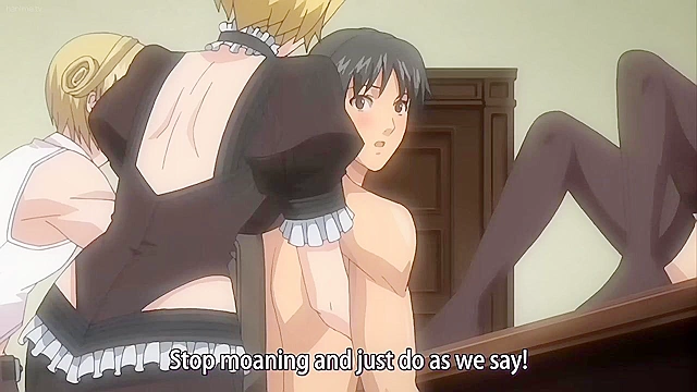 Starless 1 - Job interview turns into sex with horny hentai maids