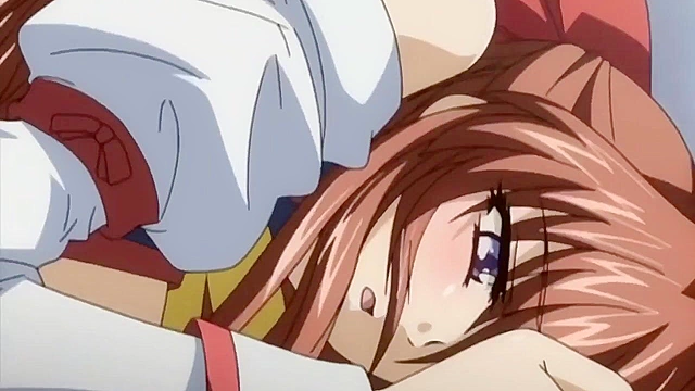 True Blue 2 - Busty hentai schoolgirl is fucked on car by sensei while crush is devastated - NTR