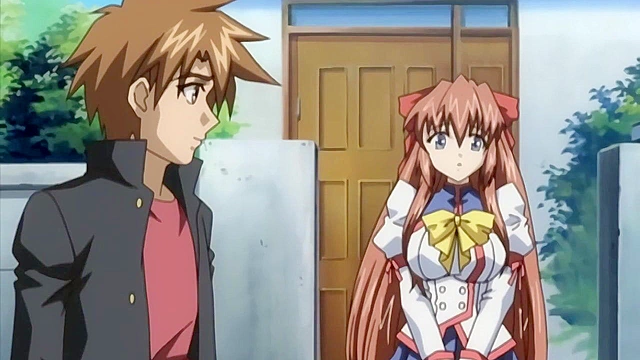 True Blue 2 - Busty hentai schoolgirl is fucked on car by sensei while crush is devastated - NTR