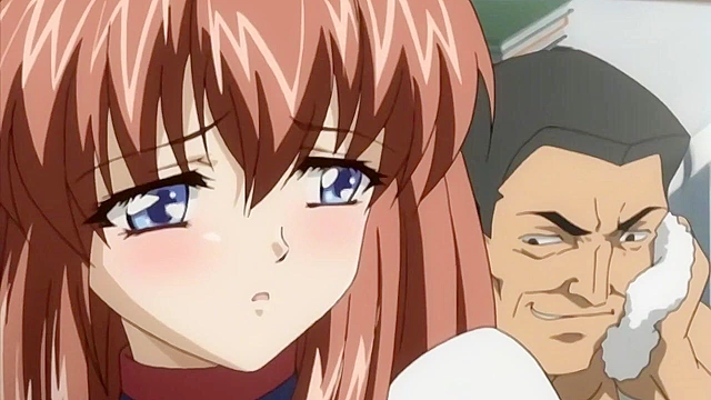 True Blue 2 - Busty hentai schoolgirl is fucked on car by sensei while crush is devastated - NTR