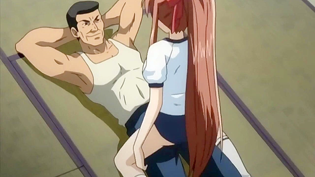 True Blue 2 - Busty hentai schoolgirl is fucked on car by sensei while crush is devastated - NTR