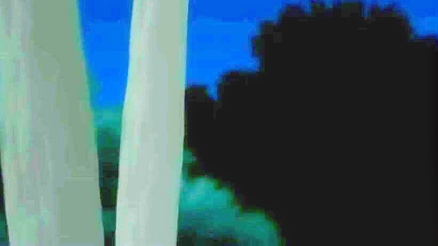 Busty anime schoolgirl gets her panties soaked when tentacle worm DPs her