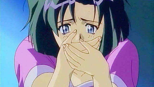 Plant monster feeds on the love juices of young female slaves