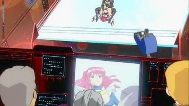 Andromaid2 1 - Robo maid Aki loses a wrestling match and gets her pussy licked