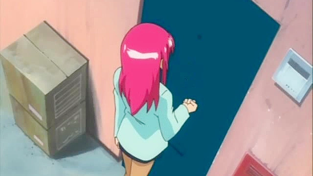 Andromaid2 1 - Robo maid Aki loses a wrestling match and gets her pussy licked