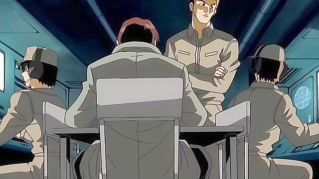 Triangle Heart 4 - Horny hentai girl fingers her wet pussy in shower