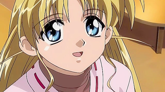 Triangle Heart 4 - Horny hentai girl fingers her wet pussy in shower