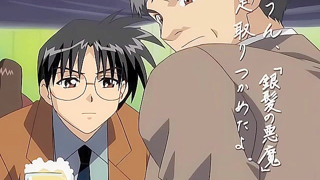 Triangle Heart 4 - Horny hentai girl fingers her wet pussy in shower