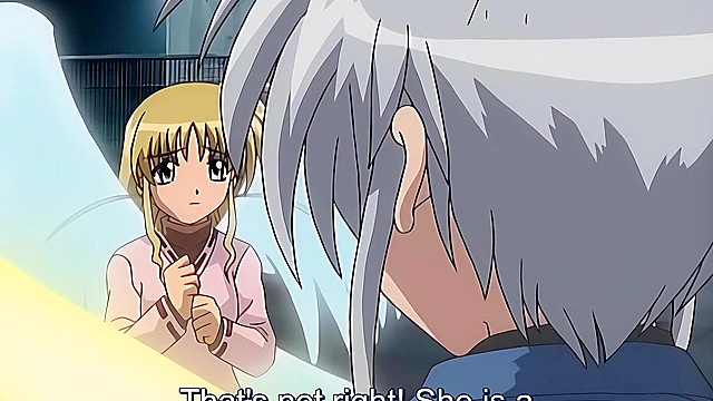 Triangle Heart 5 - Petite hentai yuri girls have passionate sex