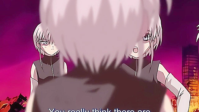 Triangle Heart 5 - Petite hentai yuri girls have passionate sex