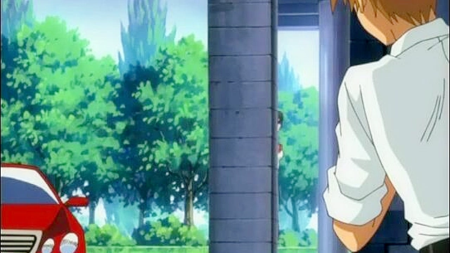 Milf Mansion 1 - Guy spies on two hentai milfs while they vigorously lick pussy