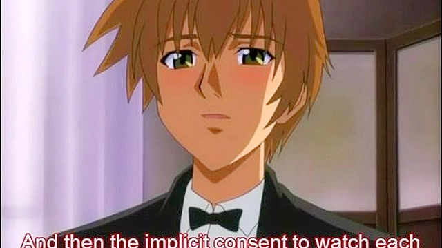 Milf Mansion 1 - Guy spies on two hentai milfs while they vigorously lick pussy