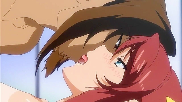 Petite anime schoolgirl gets her asshole doggy style fucked in public hot spring