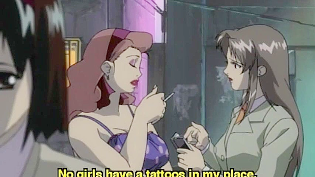 Oni Tensei 3 - Busty hentai milf gets fucked by stick and demons