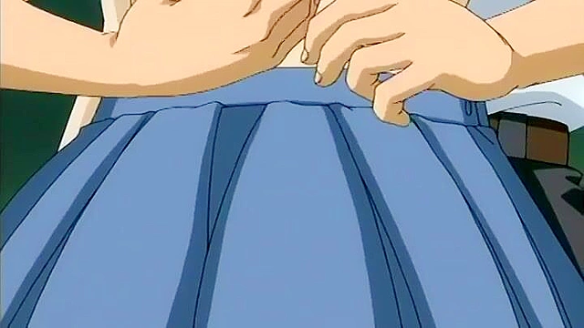 Teen girl on a train gets her panties pulled down and fingered