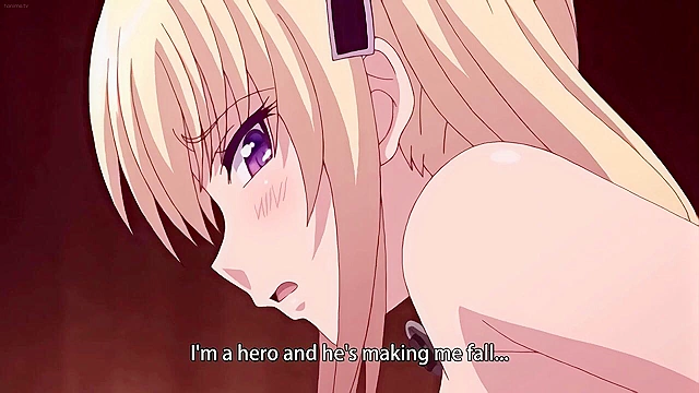 Blazing Flame Eris 3 - Hentai sex slave is humiliated on stage with bottles