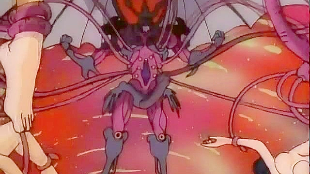 Demon Beast is reborn and fucks all the schoolgirls in tentacle gangbang