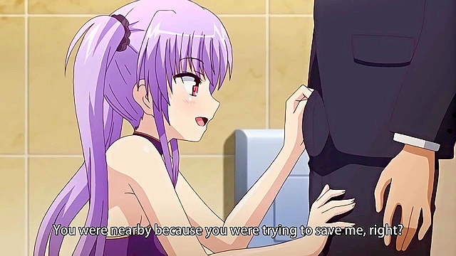 Princess Love Life 1 - Pervert fucks his whiny girlfriend in the bathroom