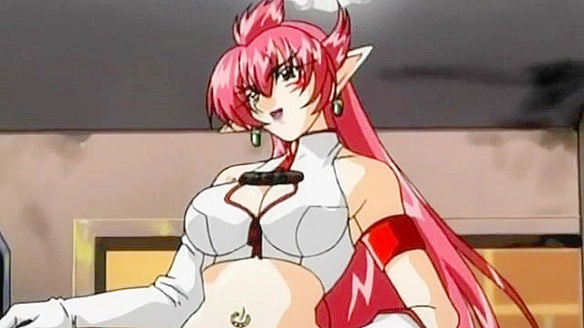 Kinky succubus fucks a hancuffed cop with demonic sex toy