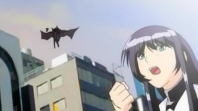 Kinky succubus fucks a hancuffed cop with demonic sex toy