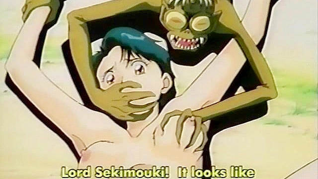 Sacred Beast: Twin Dolls 2 - Schoolgirl gets her pussy savaged by demon beasts