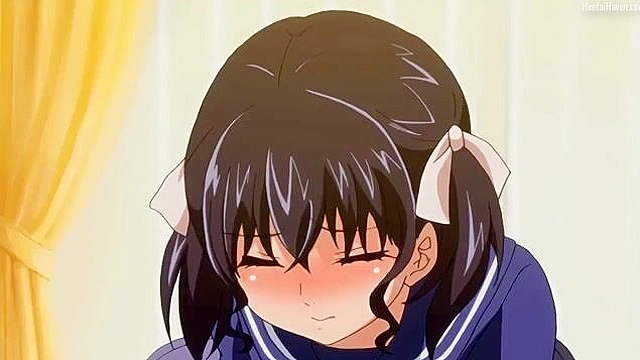 She's a Perverted Girlfriend 1 - Petite hentai schoolgirl masturbates at the park every day