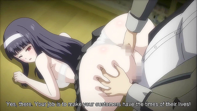 Kagirohi: Shaku Kei Another 1 - Senpai slams his dick into virgin pussy