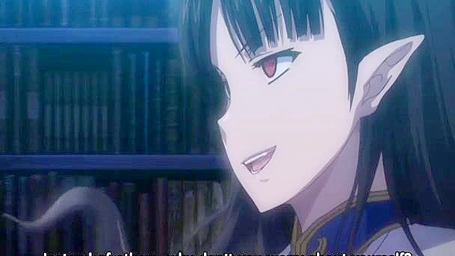 Teen student gets her pussy and big tits teased by a dirty tentacles